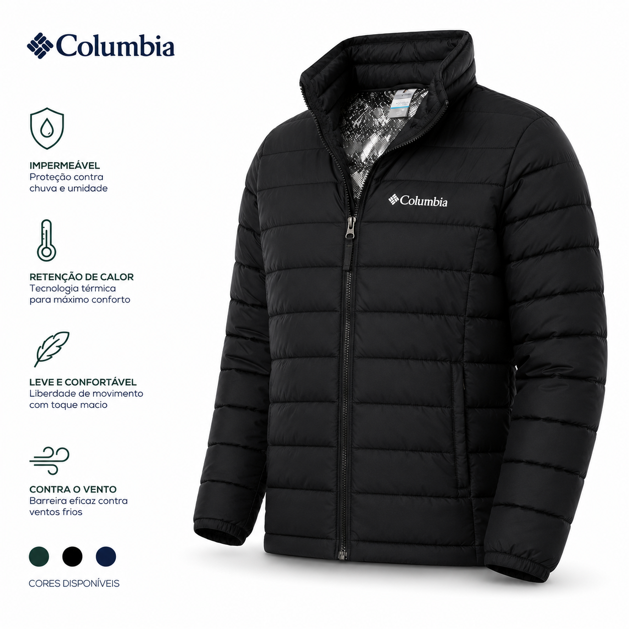 Chaqueta Columbia Termo Sellada | 50% de Descuento