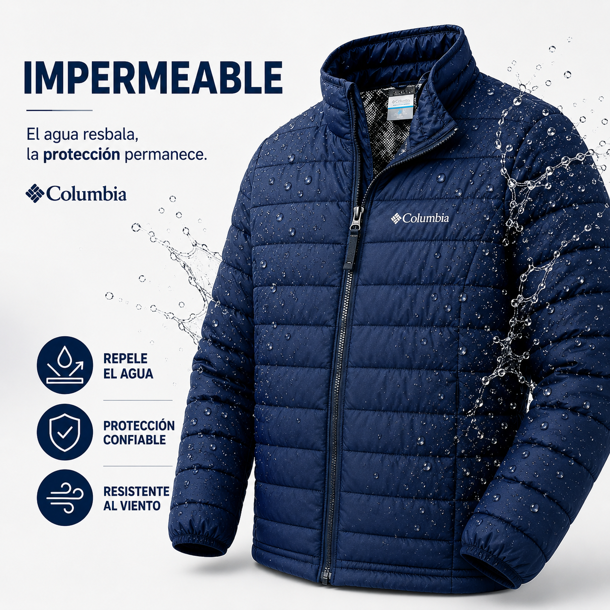 Chaqueta Columbia Termo Sellada | 50% de Descuento